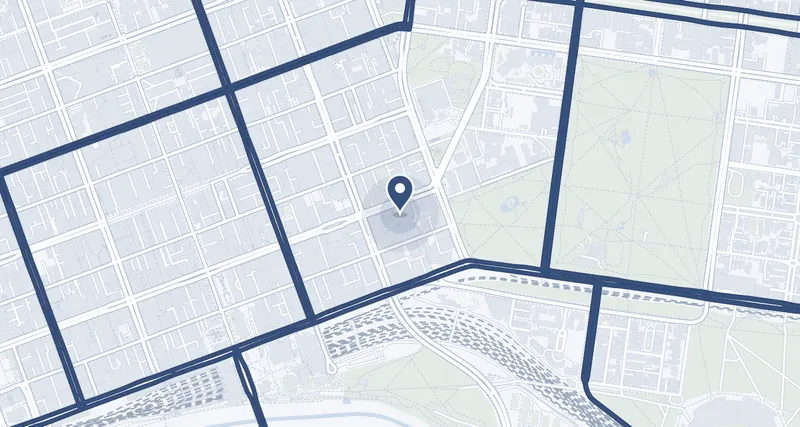 Map of the area around the Australia office at 30/35 Collins Street, Melbourne VIC 3000, with a pin at the office